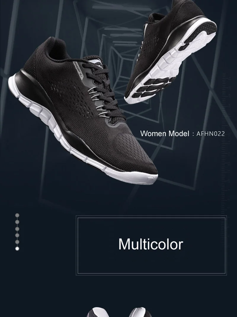 Li-Ning Для мужчин супер тренер M обувь на плоской подошве с гибкой дышащая подкладка светильник Вес Спортивная обувь Кроссовки AFHN017 YXX033