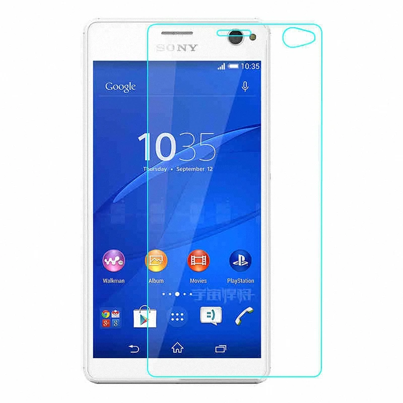 Защитное стекло закаленное для Sony Xperia C4 /C4 Dual E5333 E5343 E5363 E5306 E5303 E5353 5 дюйма|film