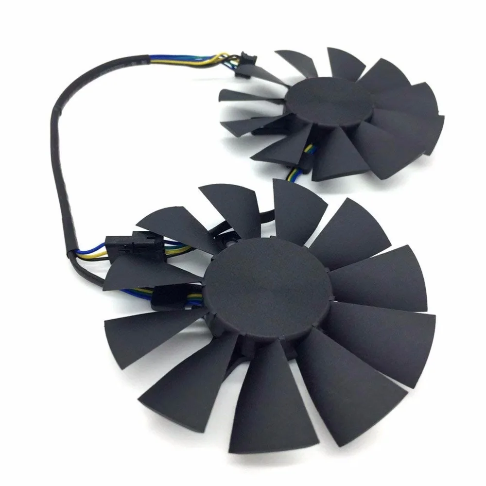 Кулер для видеокарты ASUS STRIX GTX1060 1050 GTX960 GTX950 GTX750Ti R9 370|Кулеры и системы охлаждения