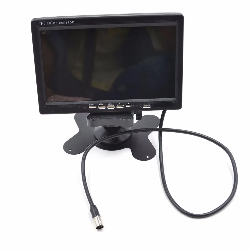 Gianloon Wireless 7&quot Truck Rear View Monitor with 18 IR Night Visions Camera Bus Reverse System for Vehicle | Автомобили и