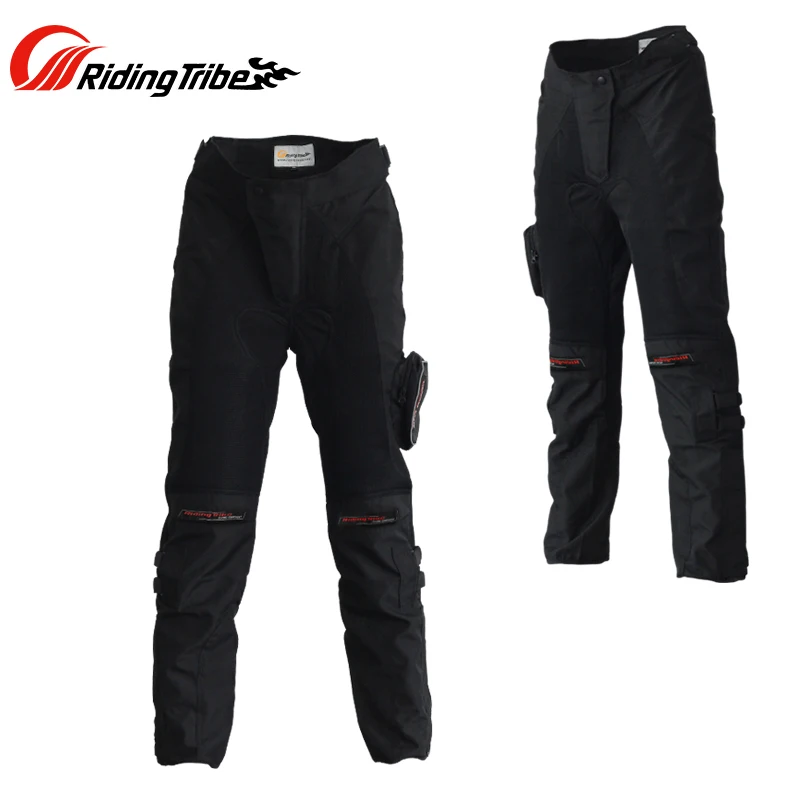 

Мотоциклетные защитные штаны Riding Tribe, дышащие противоударные брюки для езды на мотоцикле, с наколенниками, весна-лето, HP-02