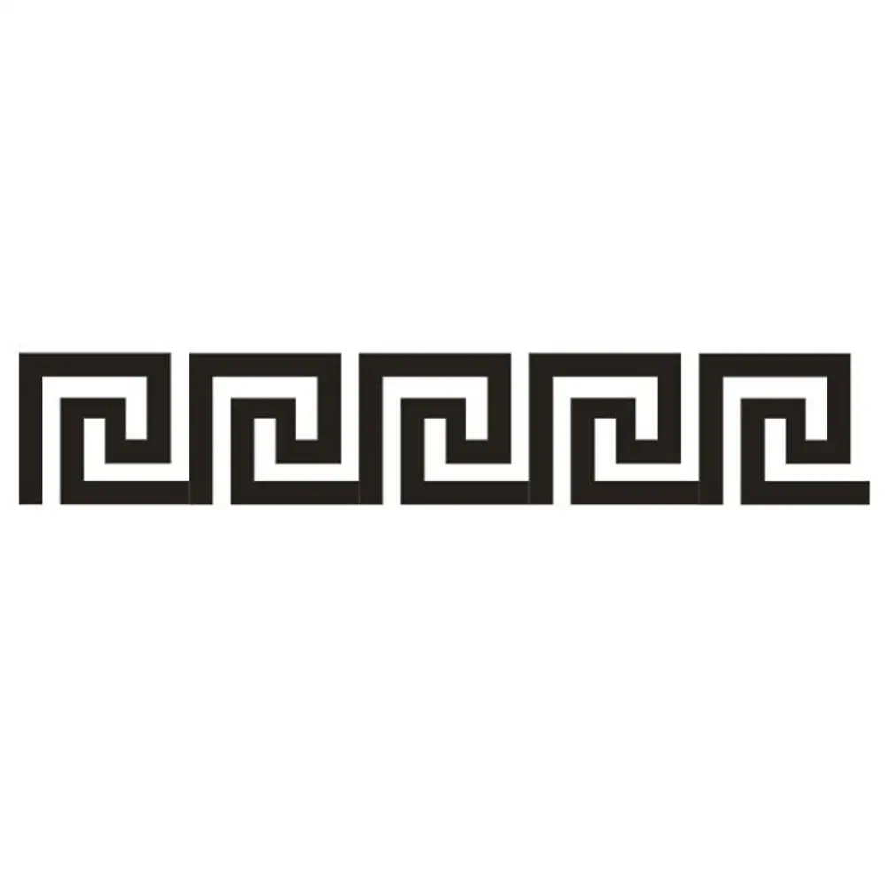 Black Фотопродажа 10 шт./компл. наклейки на стену зеркало для домашнего интерьера наклейки на стену для детей спальни P - Цвет: Black