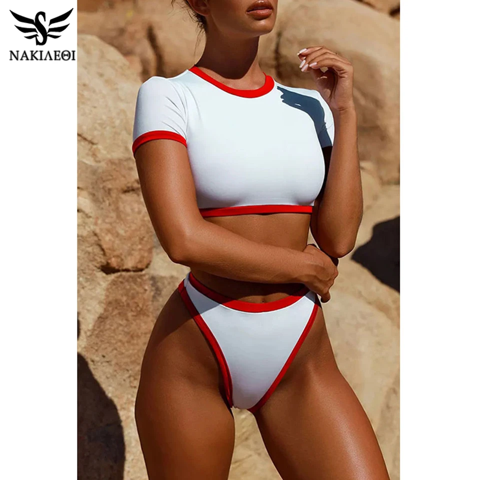 Бикини пуш ап женское с лямкой на шее S ~ L|Купальники| |