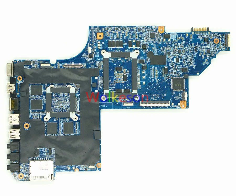 SHELI для HP Pavilion DV6 DV6-6000 материнская плата для ноутбука 650799-001 HM65 HD6770 GPU DDR3 тест ОК