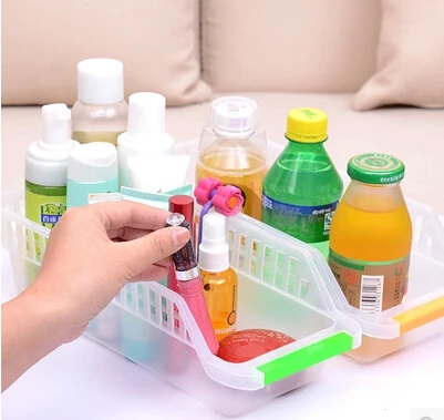 Новая корзина для хранения в холодильнике коробка продуктов пластиковый