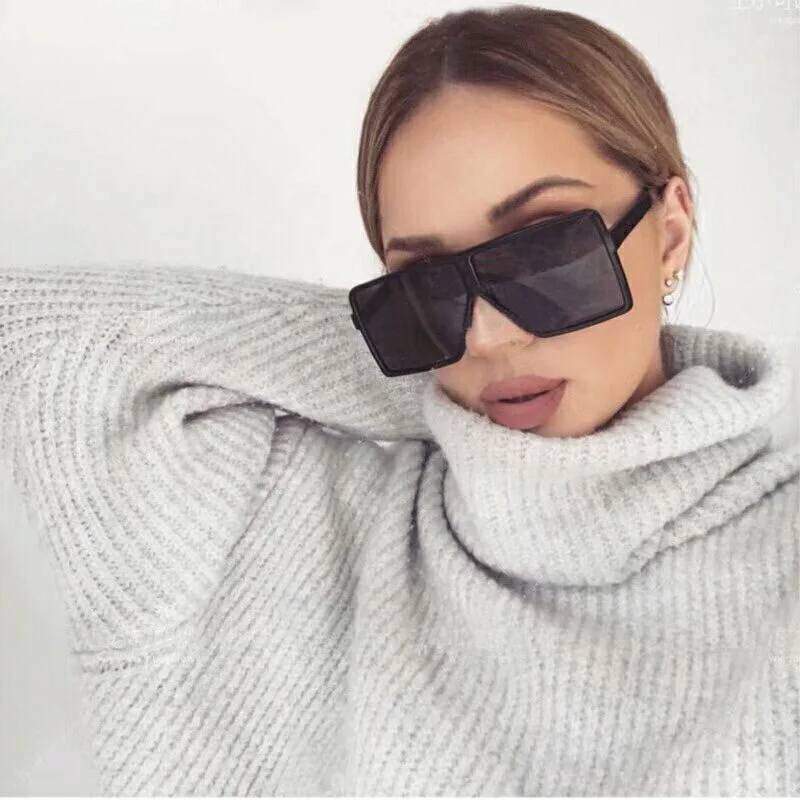 Rfolve Новый модный очки солнцезащитные женские классическая площадь