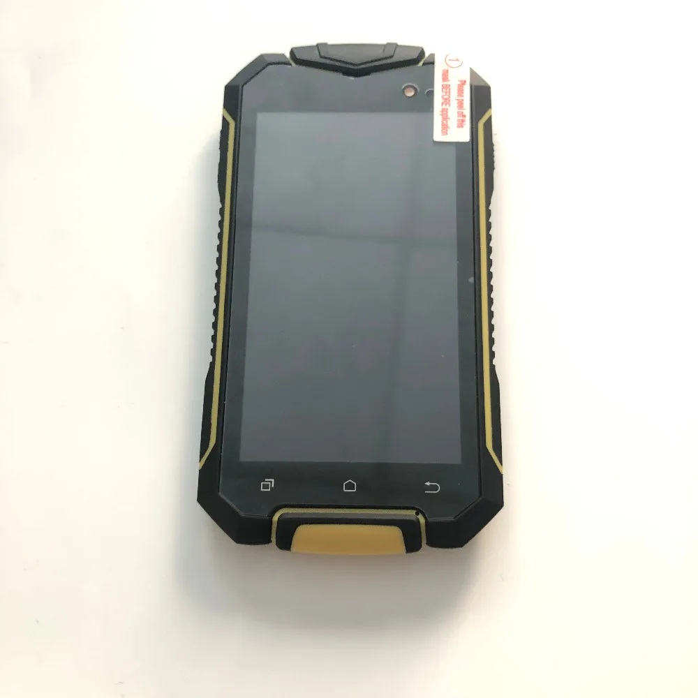 Б/у ЖК экран + сенсорный рамка для GEOTEL A1 MTK6580 1 3 ГГц четырехъядерный 4 5 дюйма 960x540