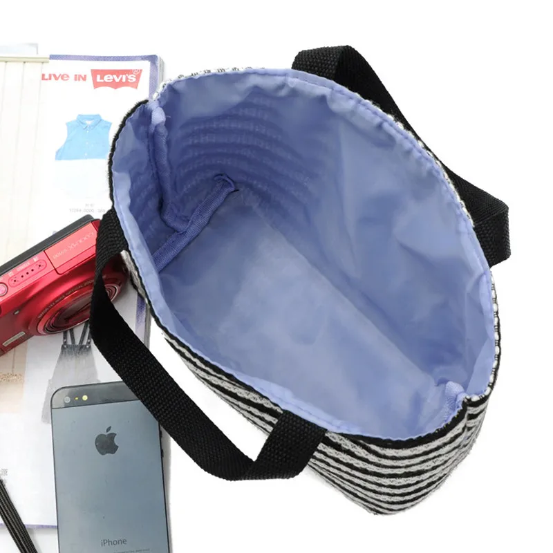 Женская сумка мини tote Хлопок Плетеные сумки для женщин известных брендов sac