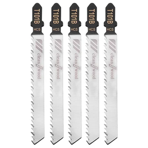 Лезвия для пилы T101B, лезвия для пилы из высококачественной стали и металла, 100 мм, для прочных и деревянных изделий, 5 шт.