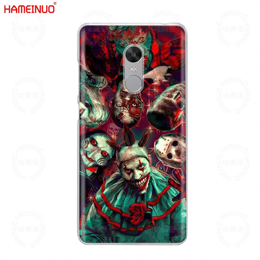 80715 HAMEINUO клоун ужас это чехол для телефона для Xiaomi redmi 5 4 1s 2 3 3s pro PLUS redmi note 4 4X 4A 5A - Цвет: 80715
