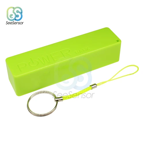 Green Power Box DIY Kit детектор металла Комплект DC 3 V-5 V 60 мм детектив Бесконтактный Сенсор плата Модуль гибкий кабель 18650 USB Мощность банка коробки электронные сигареты Kit - Цвет: Green Power Box