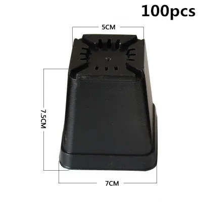 100 шт. маленькие пластиковые цветочные горшки для растений горшок мешочек