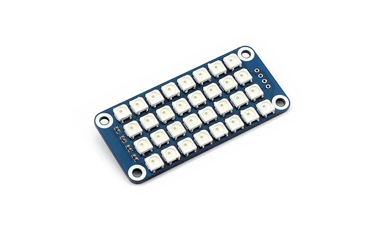 Waveshare True color RGB светодиодный головной убор для Raspberry Pi, красочный дисплей поддерживает любую проверку Raspberry Pi(непосредственно подключаемый