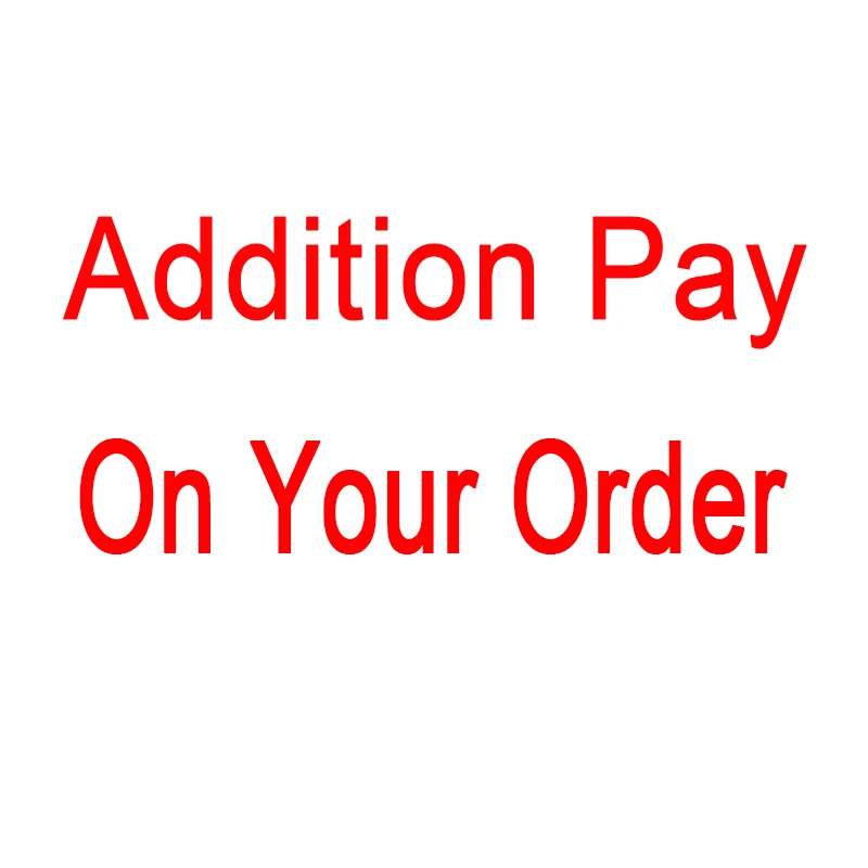 

Extra Fee For Remote Area Shipping Or Product Resending