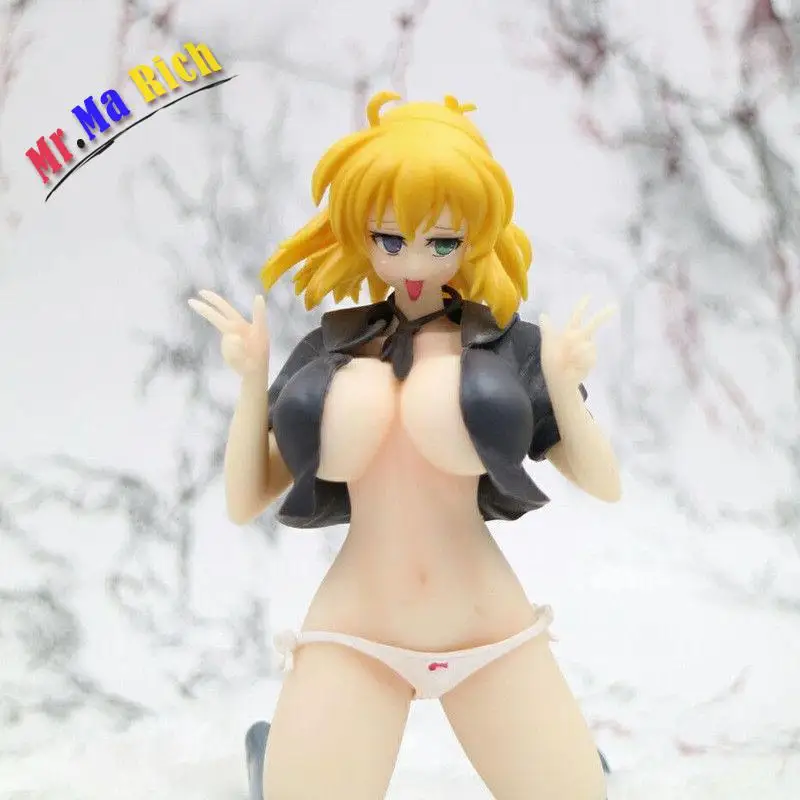 Тонкий гламурный Senran Kagura Newwave для девочек 1/10 Ryona рисунок черный|girl figure|figure girl |