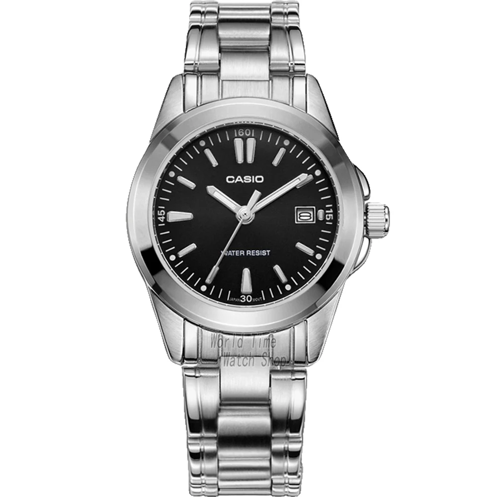 LTP1215A1A2-1 Casio смотреть женские часы лучший бренд класса люкс 30м Водонепроницаемый Кварцевые часы женские Подарки Светящиеся Часы Спортивные часы Бизнес классические женские часы reloj mujer relogio feminino zegarek damski - Цвет: LTP1215A1A2-1