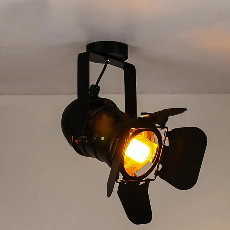 Американский Старинные СВЕТОДИОДНЫЕ Фары Трек Лампы Для Салонов Магазин Одежды