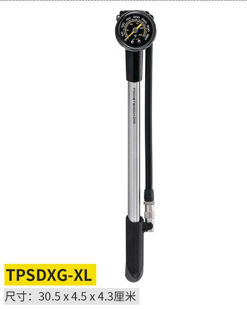 Topiak POCKETSHOCK DXG велосипедный насос 360psi MTB вилка воздушный насос Надувное Велосипедное Presta Schrader Клапан El Inflador de Bicicleta