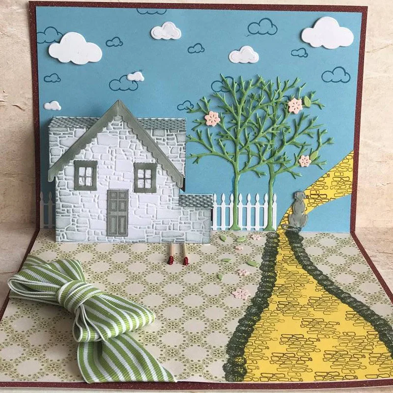 5 шт./компл. садовые аксессуары сделай сам металлическая высечка карточка