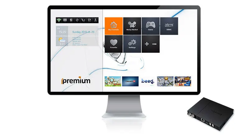 Ipremium i9 pro Android 4 K смарт-ТВ коробка с Бесконечность подписки Каналы для Бразилии или арабский и Европе