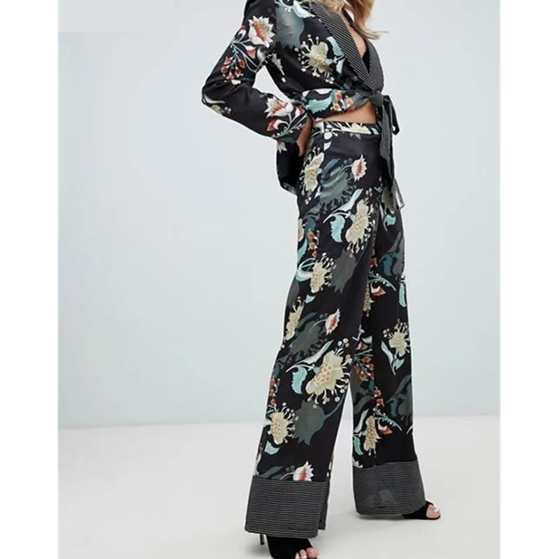 Элегантный женский комплект из двух предметов женские костюмы винтажный