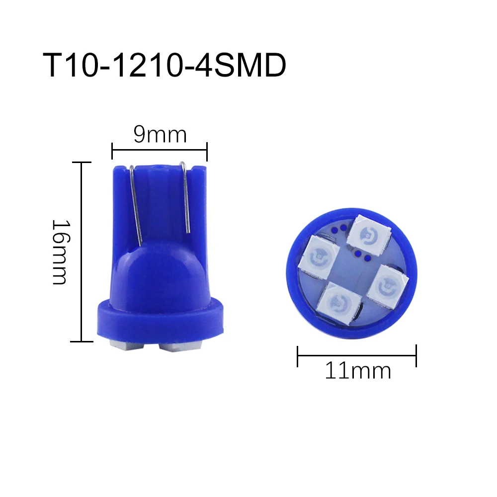 DXZ 1X T10 W5W светодиодный Canbus 194 168 автомобильный интерьерный светильник клиновидная