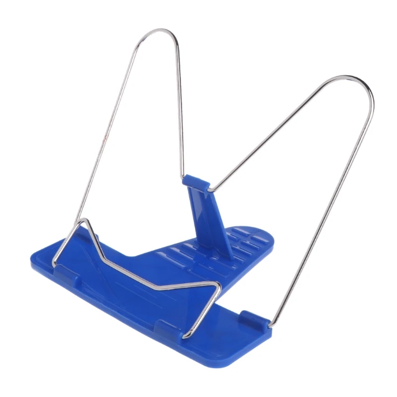 Регулируемая металлическая подставка для книг переносная чтения