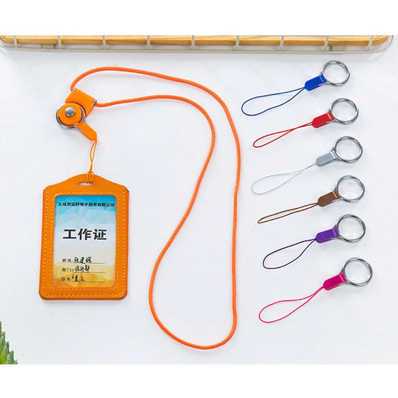 

3Pcs/lot Nylon Lanyards For Business ID/Badge Holder Case Name Tag ID Card Keys Phones