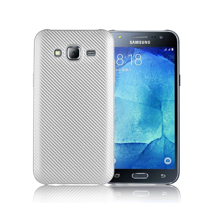 углеродные волокна узор силиконовый чехол на samsung galaxy J7 Core/J7 neo SM-J701F/DS чехлы мягкий
