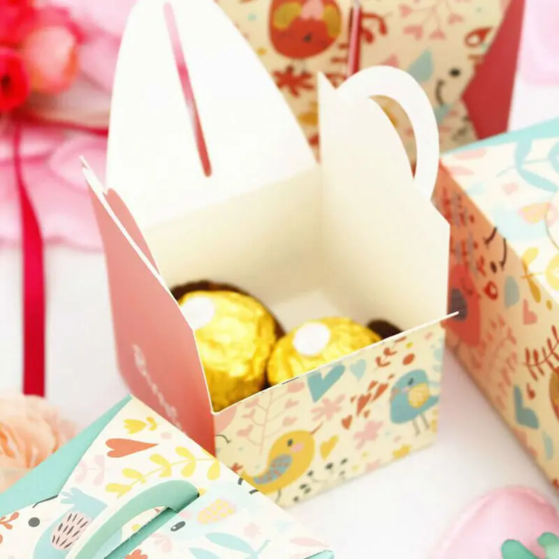 Предметы для вечеринки принцессы коробка детского душа конфет 20 шт./лот