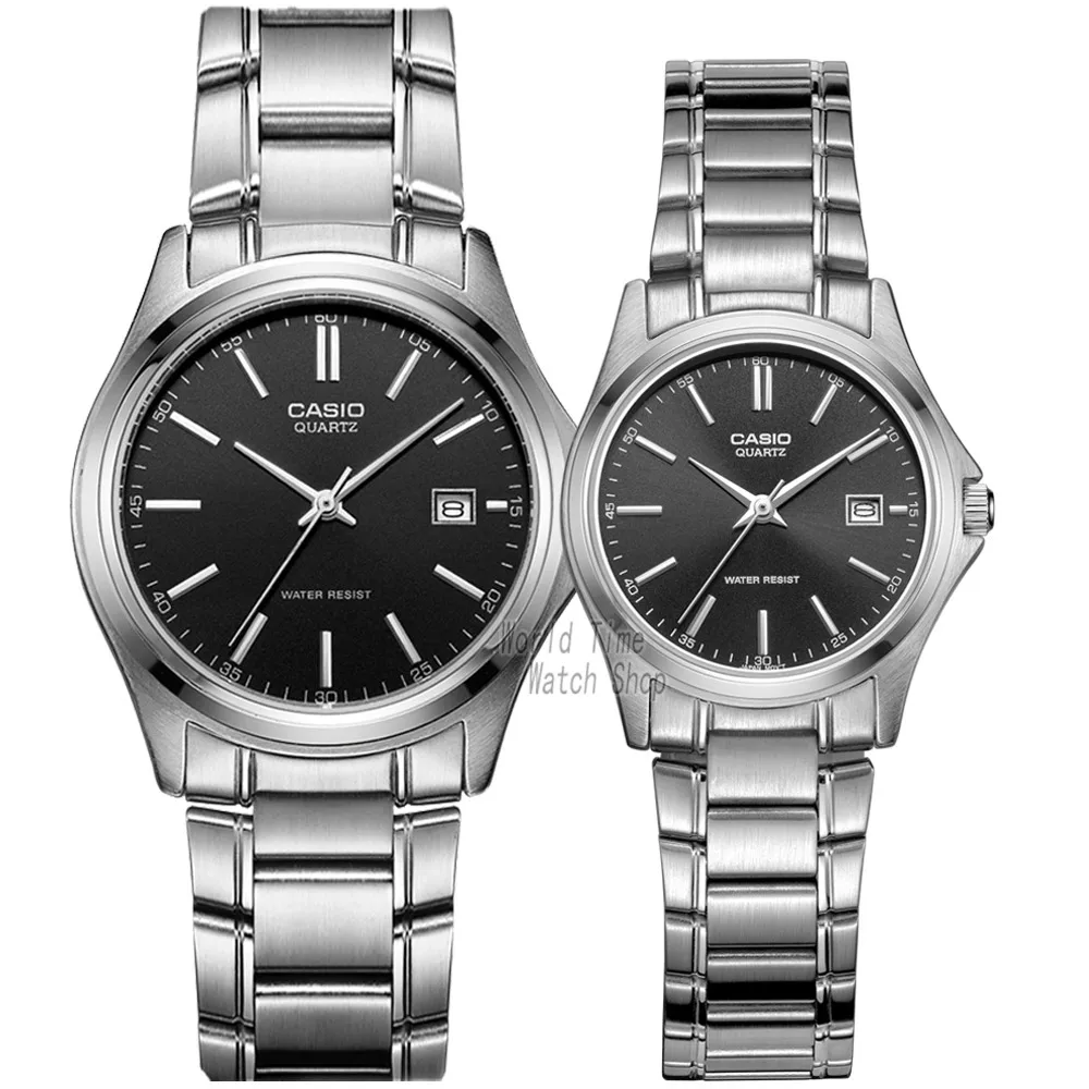 Мужские часы Casio Мужские часы Set Top Brand Роскошные женские часы Кварцевые наручные часы Спортивные мужские часы Водонепроницаемые женские часы Luminous Pair Design Model relogio feminino masculino reloj hombre - Цвет: 1183A1A-1183A1A