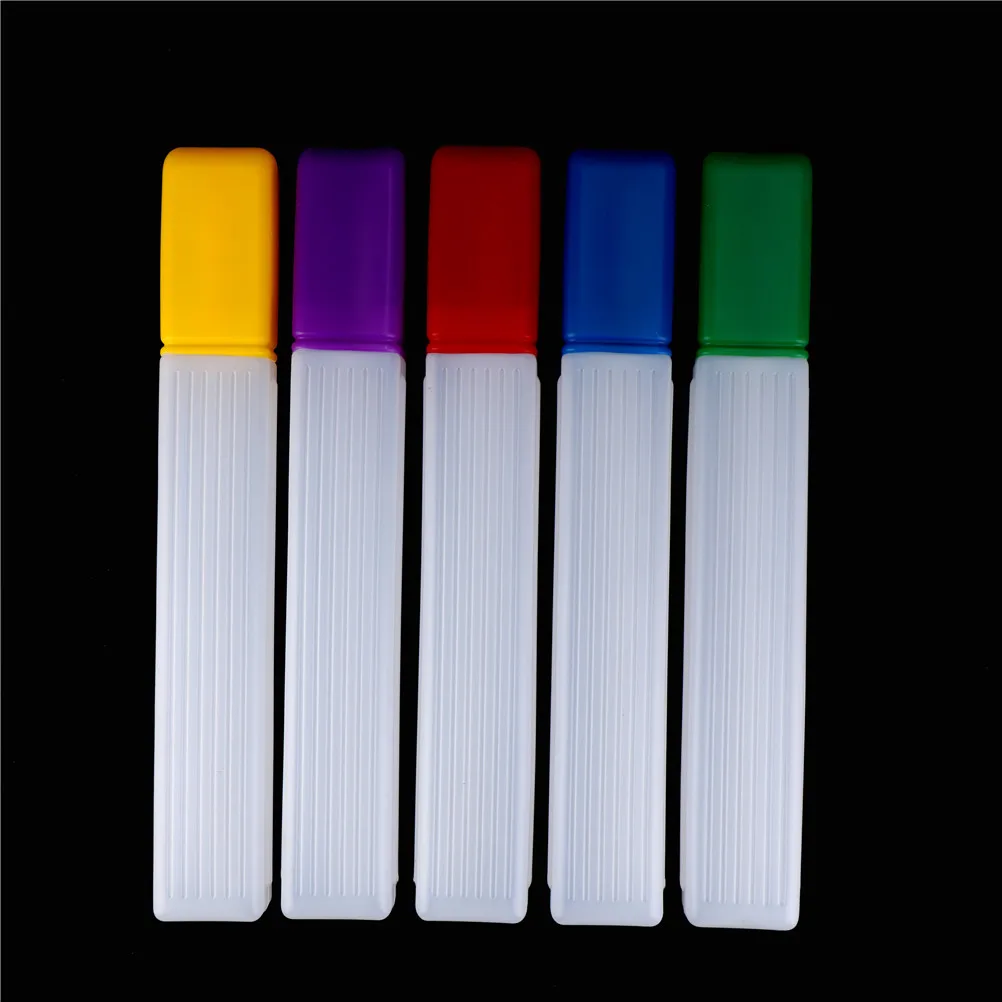 Случайный 1 шт. красочные Пластик Вязание иглы коробка для хранения домашние