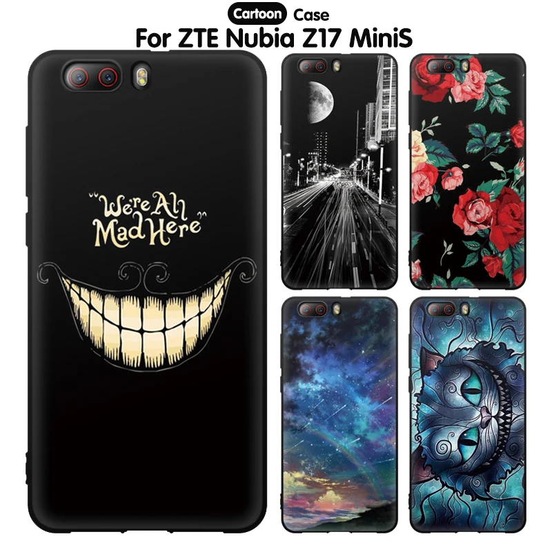 Чехол eiimoo для zte Nubia Z17 Mini S чехол милый мультяшный Мягкий силиконовый чехол для zte Nubia Z17 Mini S Z17Mini S Чехол