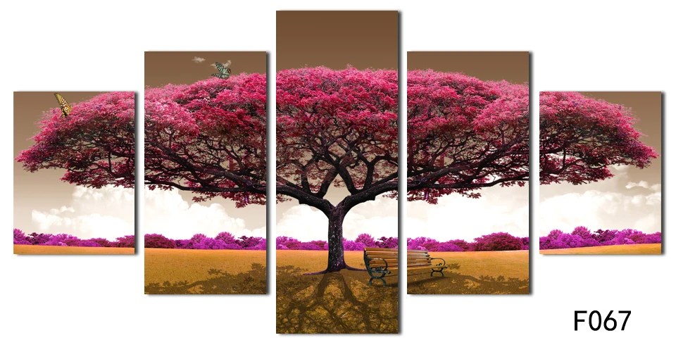 Настенная картина без рамки 5 панелей|modern paintings|art pictureswall art picture |