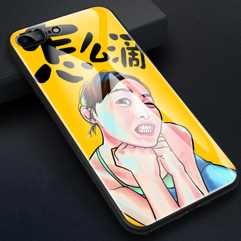 Y-ZU Phone Case For iPhone 6 6s 7 8 6/7/8 plus X Funny How Drop Hand Shell Silica Gel Soften Edge Originality Free Shipping |