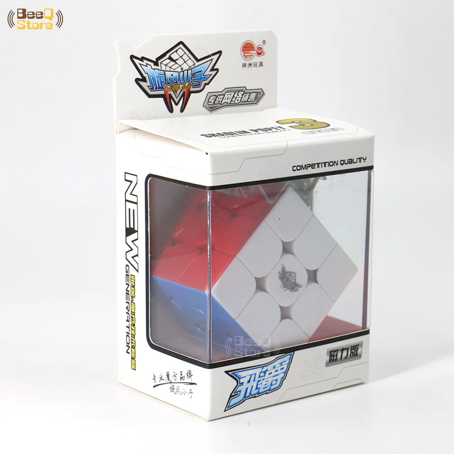 Cyclone Boys Feijue Магнитный магический куб 3x3x3 куб головоломка профессиональный игрок без наклеек скоростной куб 3x3 шаолин Popey головоломка
