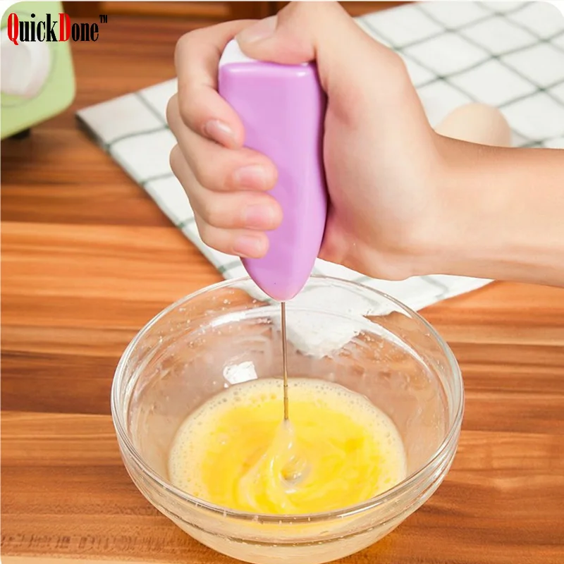 QuickDone электрическая ручка мини-венчик для яиц кофе молока Миксер приготовления