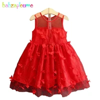 2018 summer girl dresses sleeveless mesh princess costume toddler girl clothes lace children tutu dress christmas party kid a275