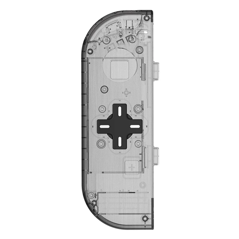 Фиолетовый, зеленый, красный корпус, сменная Крышка для kingd Switch Joy-Con Shell для NS Joy Cons, пластиковый чехол, аксессуары - Цвет: D Pad Black left