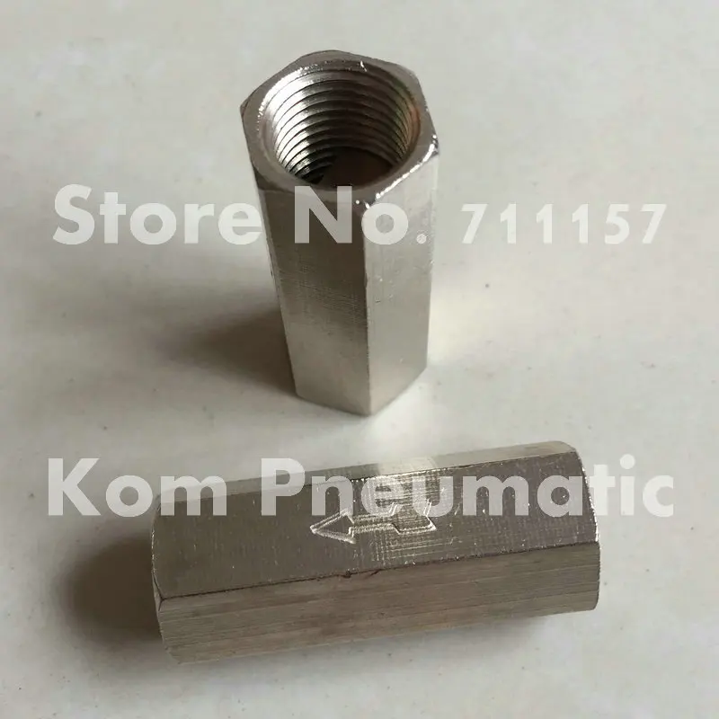304 нержавеющая сталь 3/4 &quotBSPP Женский односторонний воздушный обратный клапан