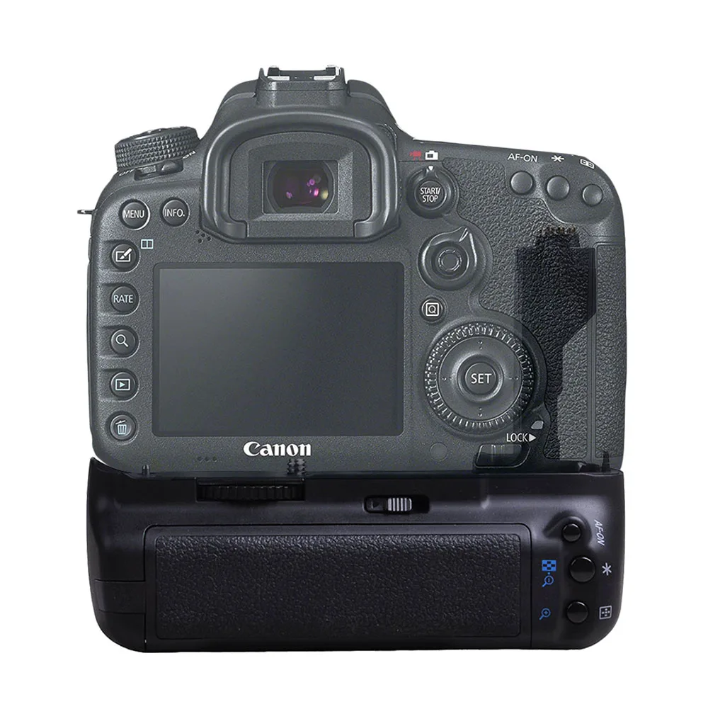PowerTrust BG-E7 батарейный блок для Canon EOS 7D цифровой зеркальной камеры как BG-E7 батарейный блок работает с LP-E6 батареей