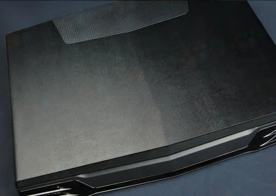 Наклейка на ноутбук KH из углеродного волокна под кожу крокодила и змеи защитный