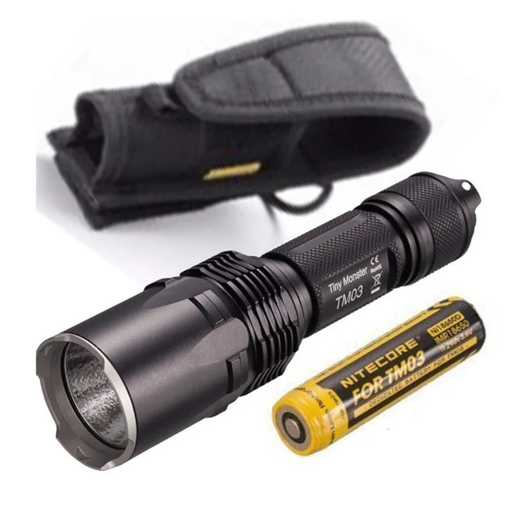 NITECORE TM03 TM03CRI крошечный Монстр CREE XHP70 светодиодный Макс 2800 люмен дальность луча 289 метров уличный фонарь с батареей IMR18650