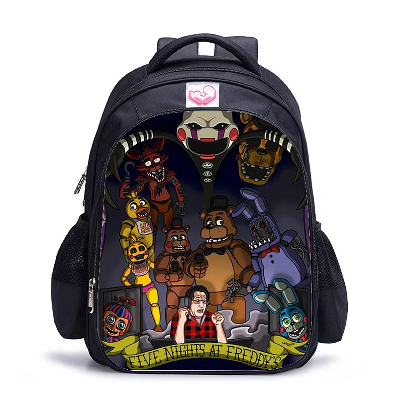 16 дюймов Five Nights At Freddys Детские рюкзаки для девочек-подростков школьные сумки ортопедический мультяшный рюкзак для детей мальчиков - Цвет: 006