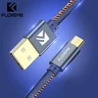 FLOVEME Denim Type-C Lighting Micro USB кабель для iPhone 6 Samsung Android Xiaomi Redmi Huawei USB Type C зарядный кабель для передачи