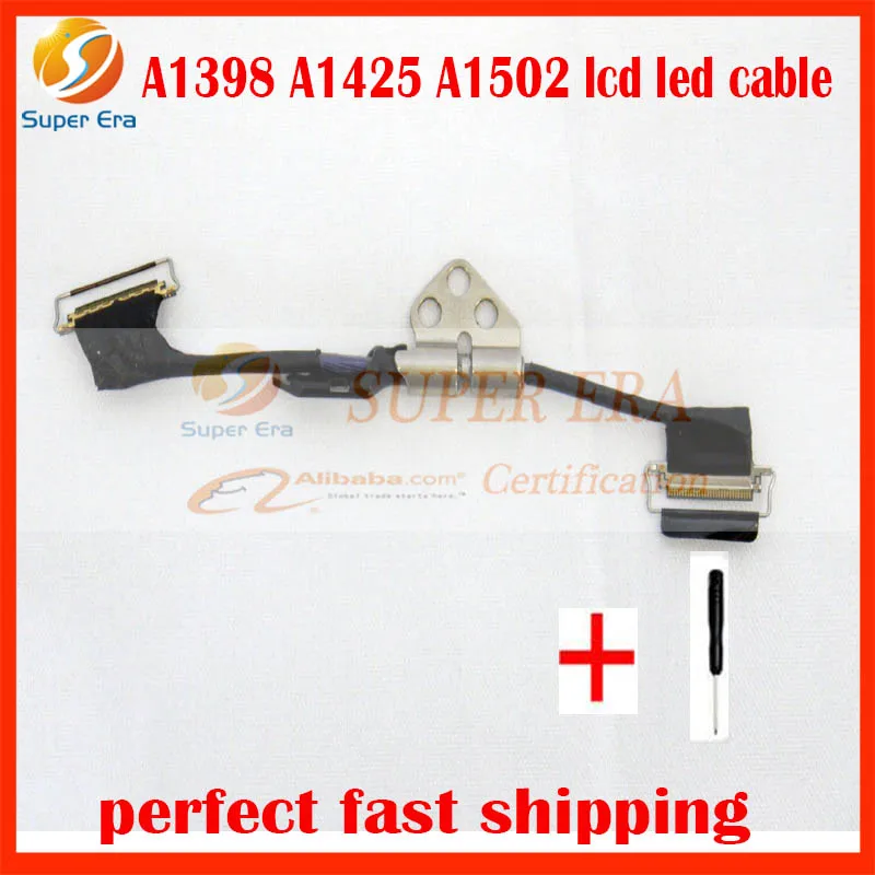 Оригинальный a1502 A1425 A1398 ЖК дисплей LED LVDS Экран дисплея кабель для Apple MacBook Pro Retina 13