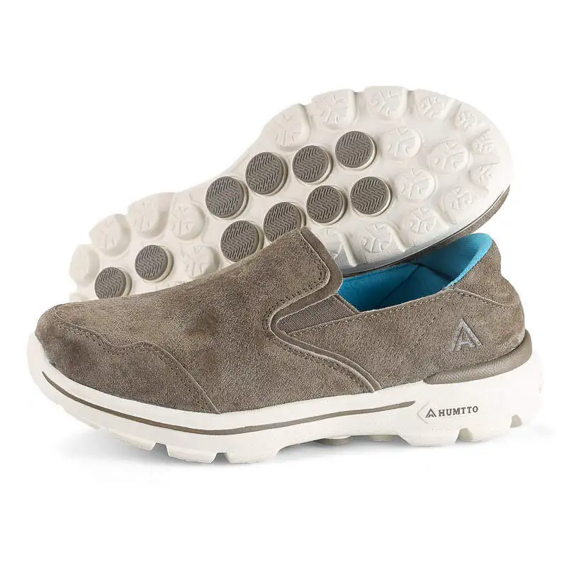 Новый Для мужчин женщин Кроссовки Leather Slip-On воздухопроницаемая комфортная обувь