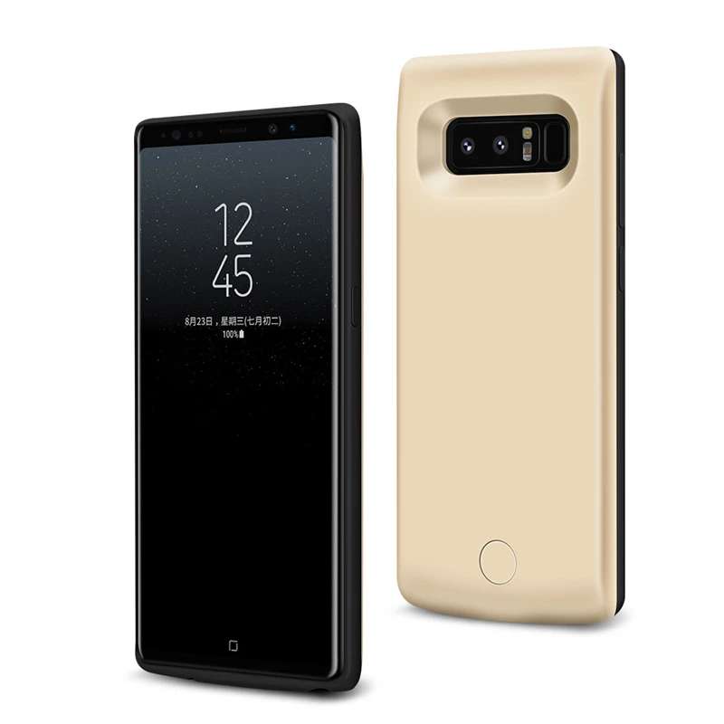 6500 мАч ультра тонкий Быстрый зарядное устройство батарея случае для samsung Note 8 Внешний запасные аккумуляторы для телефонов чехол samsung Galaxy Note 8 зарядн