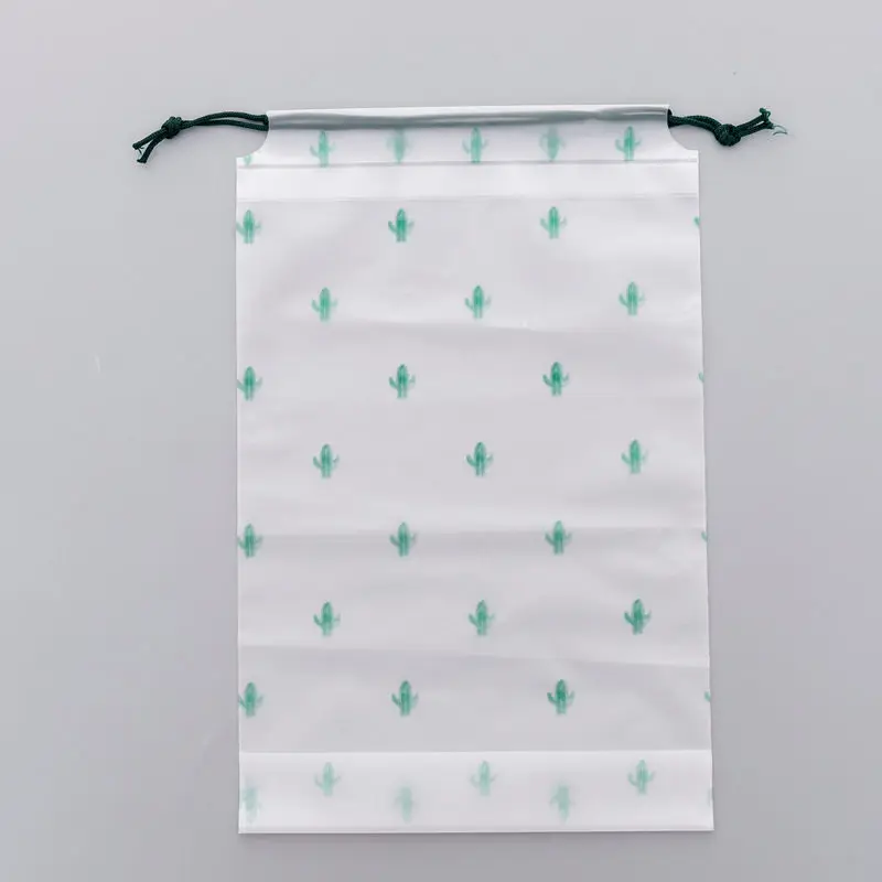 Косметичка кактус прозрачная для путешествий на молнии макияжа ванной