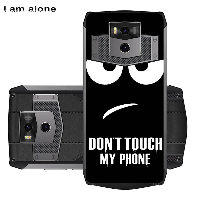 Soft TPU D55 Чехлы для телефонов I am alone для Ulefone power 5 6,0 дюйма, черные мягкие модные чехлы для мобильных телефонов Ulefone power 5 - Цвет: Soft TPU D55